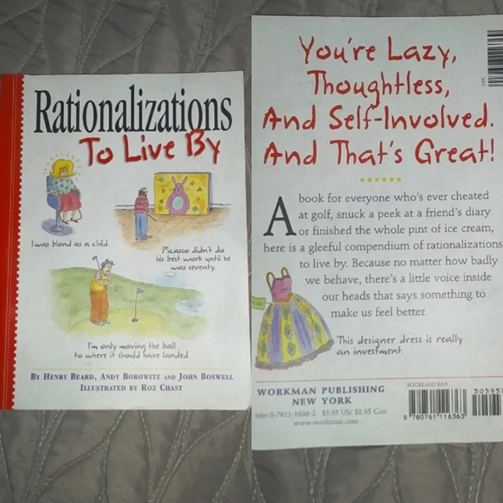 🌊3/$15 Rationalizations to Live By